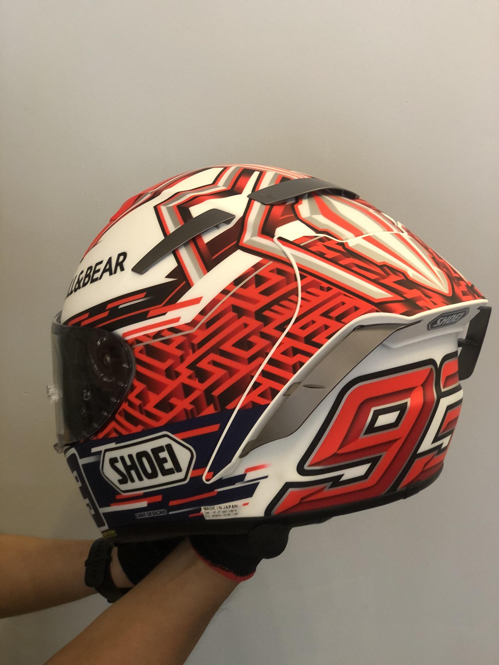 Mũ Fullface Shoei Marc Marquez 5