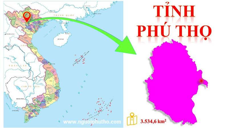 Phú Thọ ở đâu? Phú Thọ cách Hà Nội bao nhiêu km?