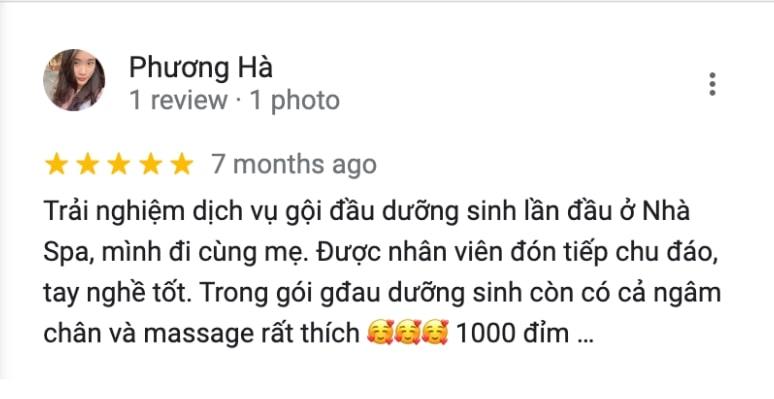 Hình ảnh gội đầu dưỡng sinh