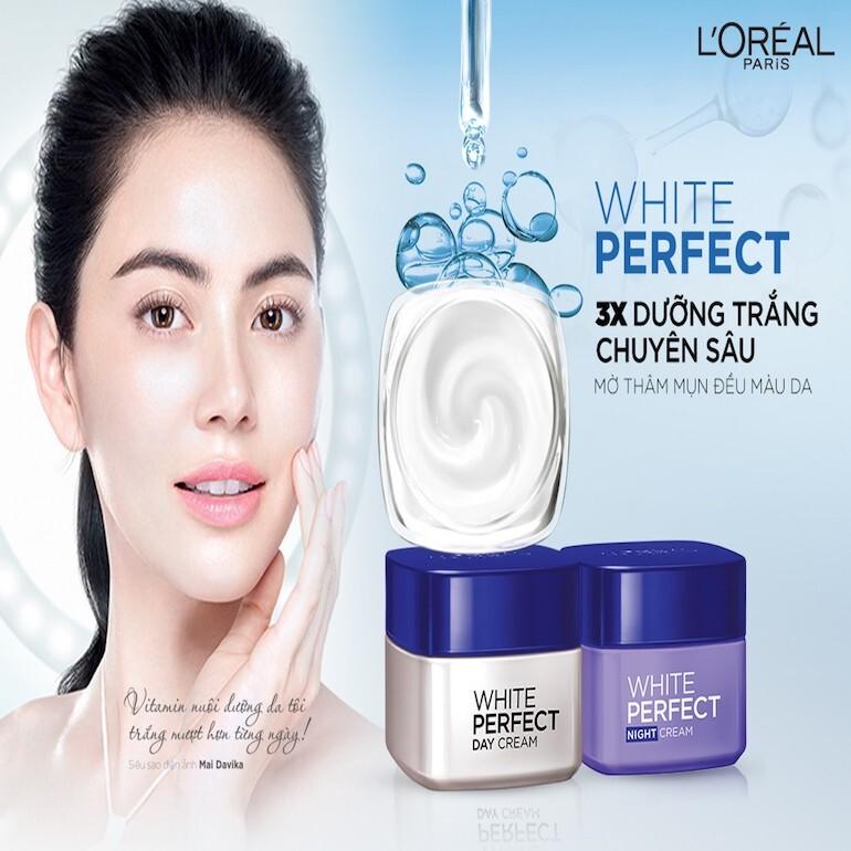 Kem dưỡng da Loreal White Perfect