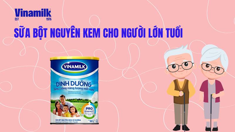 Sữa bột nguyên kem cho người lớn tuổi&nbsp;