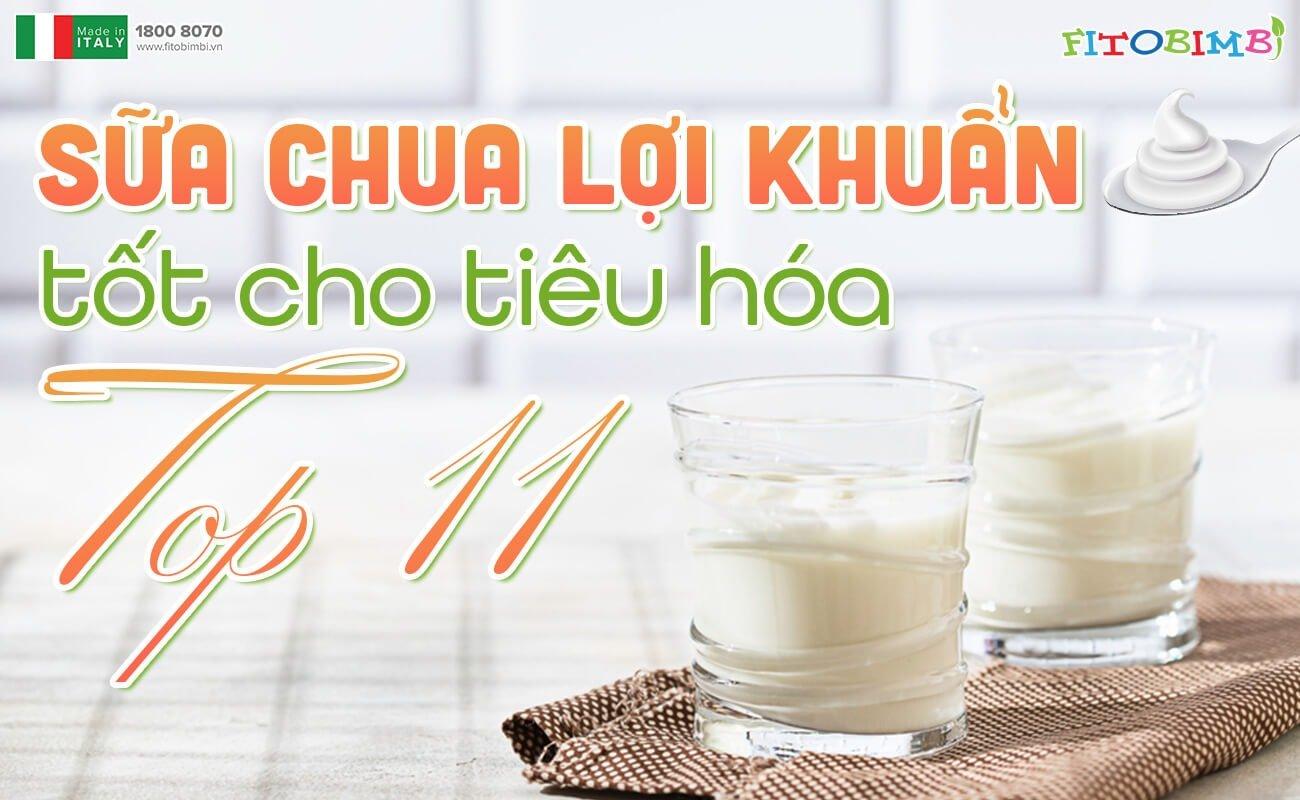 Tác dụng của sữa chua uống lợi khuẩn là gì?