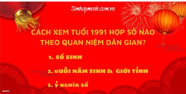 1991 hợp số nào