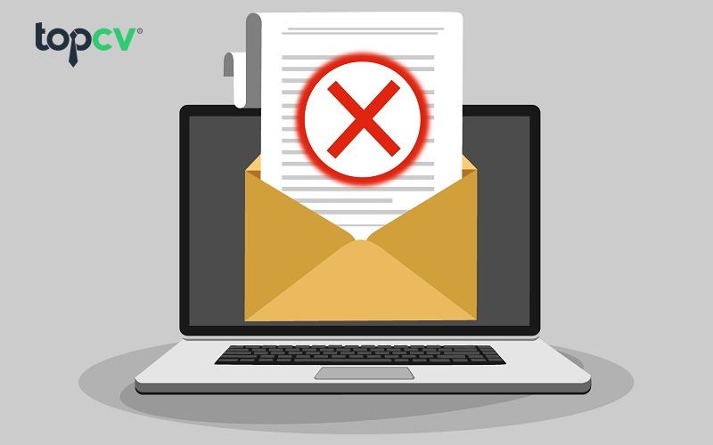 Không chăm chút vào nội dung và cách viết email xin thực tập khiến cho thư của bạn bị từ chối