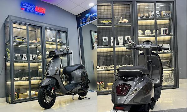 Vespa Màu Xám: Phong Cách Đẳng Cấp và Sang Trọng