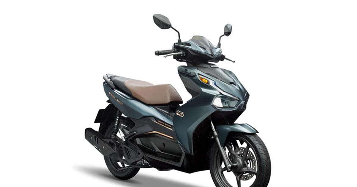 Bao nhiêu tiền để mua Honda Air Blade 2021 màu xanh xám đen đặc biệt?