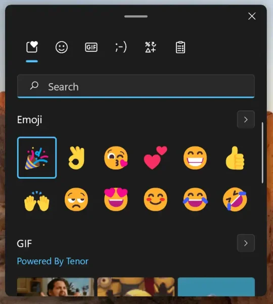 Cách mở Emoji, biểu tượng cảm xúc trên Windows 11