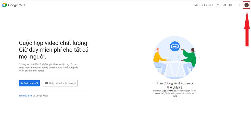 GEARVN Cách đổi tên, đổi background trong Google Meet trên máy tính, laptop