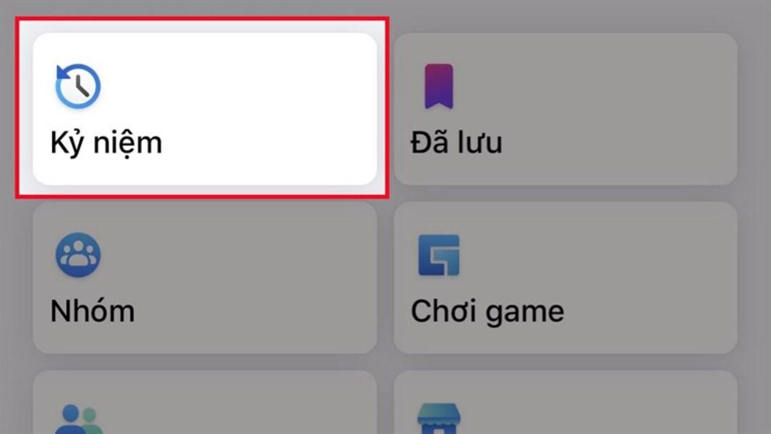 cách xem lại kỷ niệm trên facebook