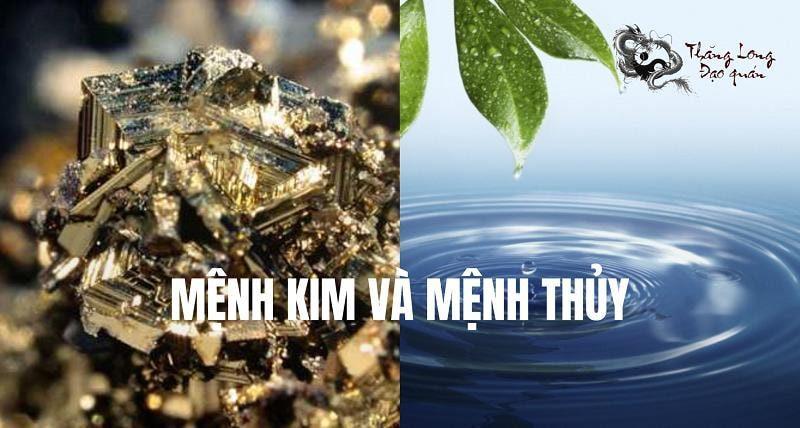 Kim và Thủy phù hợp hay đối nghịch với nhau?