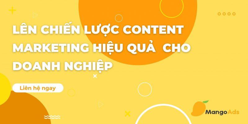 Chiến lược content marketing cho doanh nghiệp