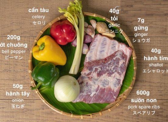 Cách làm món sườn xào chua ngọt ngon chuẩn vị