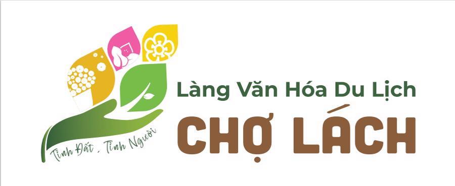 Logo thương hiệu L&agrave;ng Văn h&oacute;a du lịch Chợ L&aacute;ch