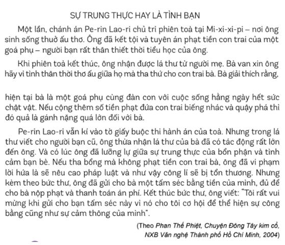 Bài 4. Bảo vệ lẽ phải - SGK GDCD 8 Kết nối tri thức</>