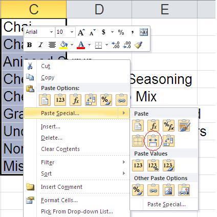 21 cách sử dụng tính năng Paste trong Excel