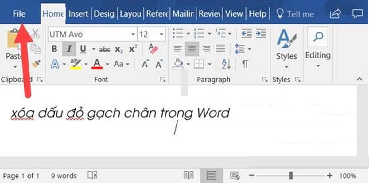 Cách bỏ dấu gạch xanh, gạch đỏ trong Word đơn giản nhất