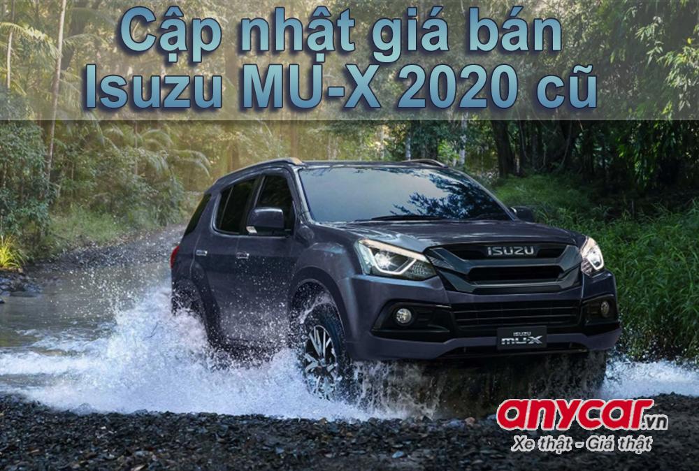 Giá xe Isuzu MU-X 2020 cũ tháng 11/2024