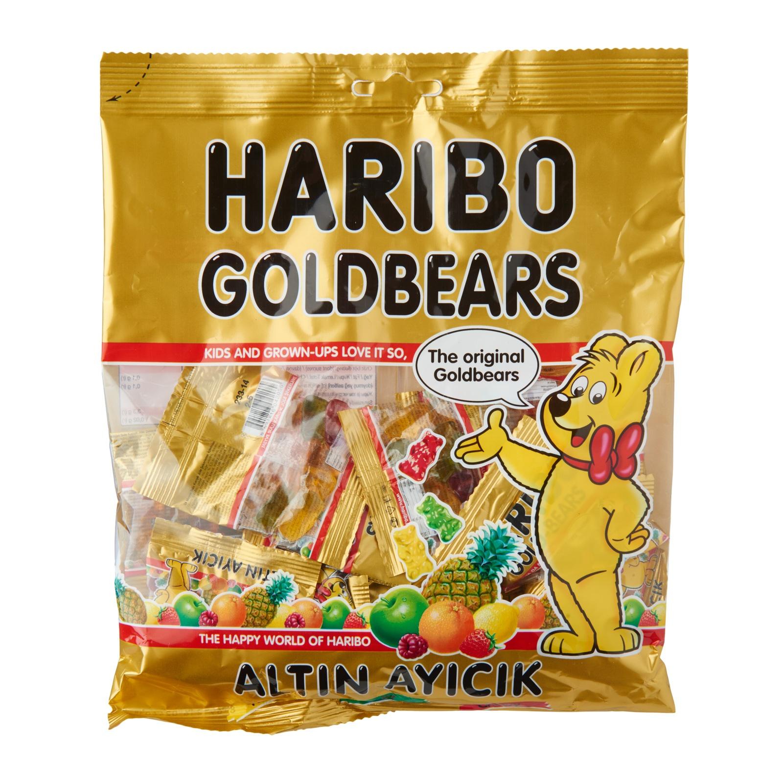 Kẹo dẻo Haribo Goldbears 80g nhiều màu sắc cho bé 2Y+