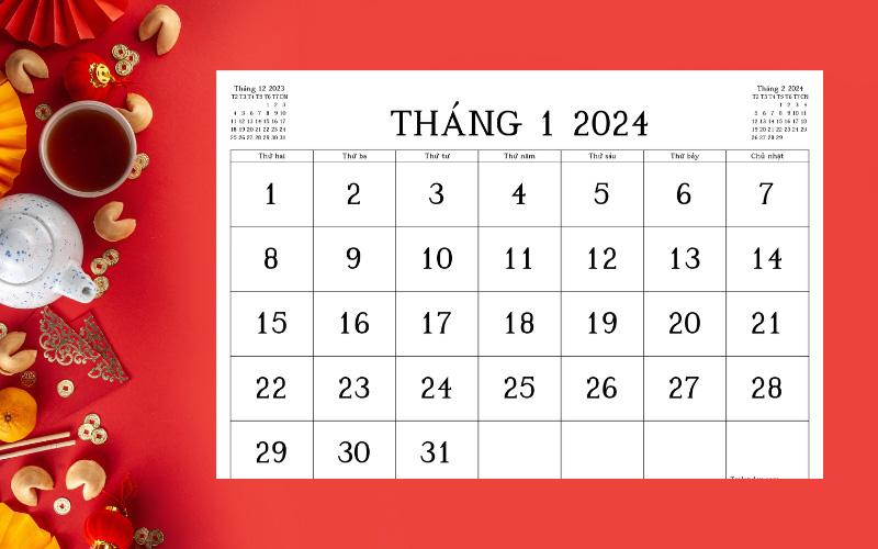 Tết Nguyên đán năm 2024 là ngày nào Dương lịch?