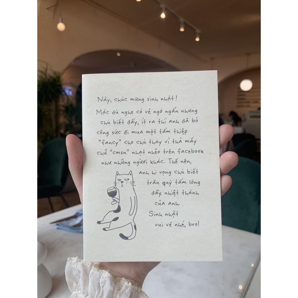 Cách viết thiệp mời sinh nhật ấn tượng và ý nghĩa