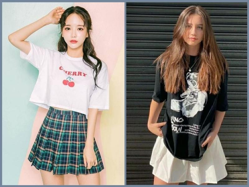 15 cách phối đồ với chân váy xếp ly ngắn xinh, trẻ trung