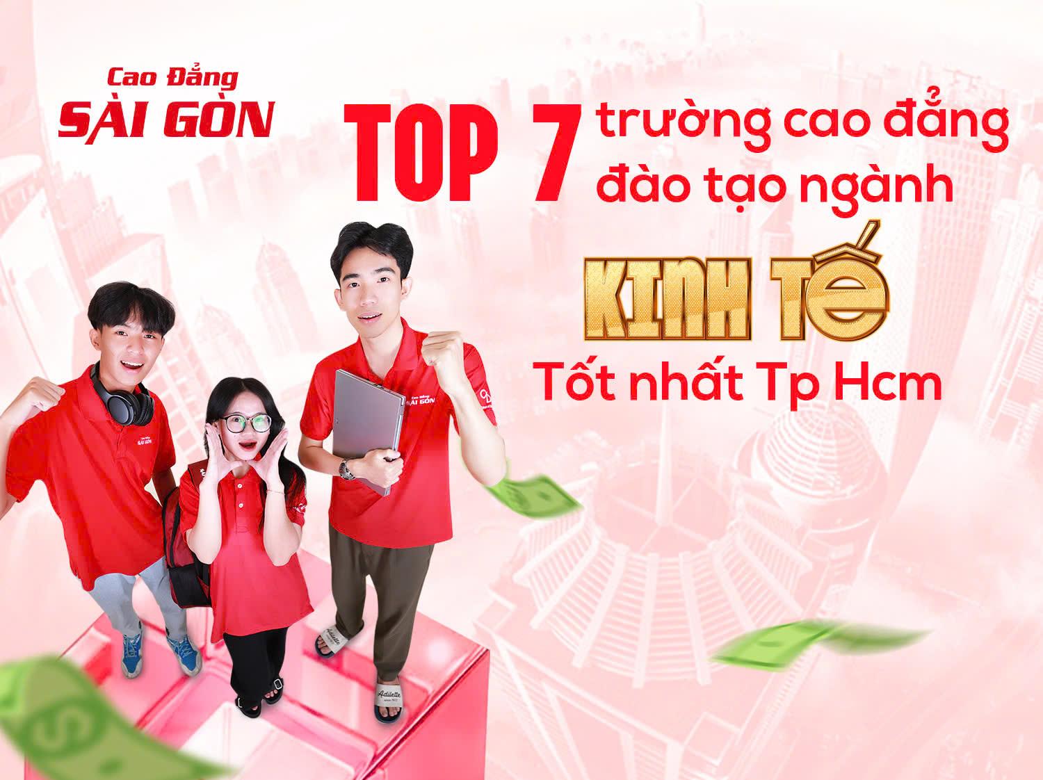 Top 7 trường cao đẳng đào tạo ngành Kinh tế tốt nhất TPHCM