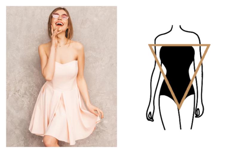 Dáng Người Tam Giác Ngược Nên Mặc Gì? Mẹo Mix & Match Hoàn Hảo