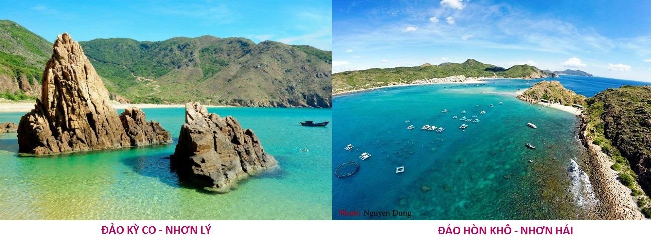 Du lịch Quy Nhơn nên đi ĐẢO KỲ CO hay ĐẢO HÒN KHÔ?