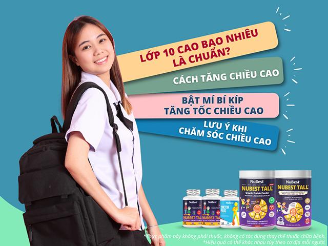 Lớp 10 cao bao nhiêu là chuẩn?