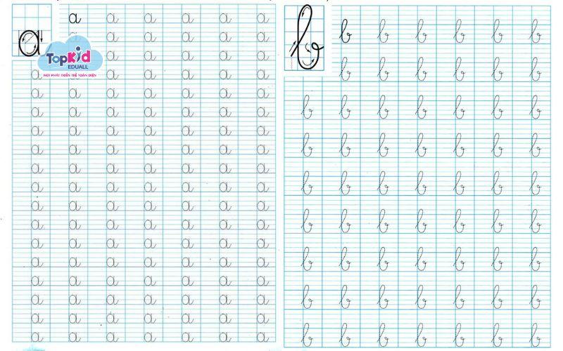 tập viết chữ lớp 1