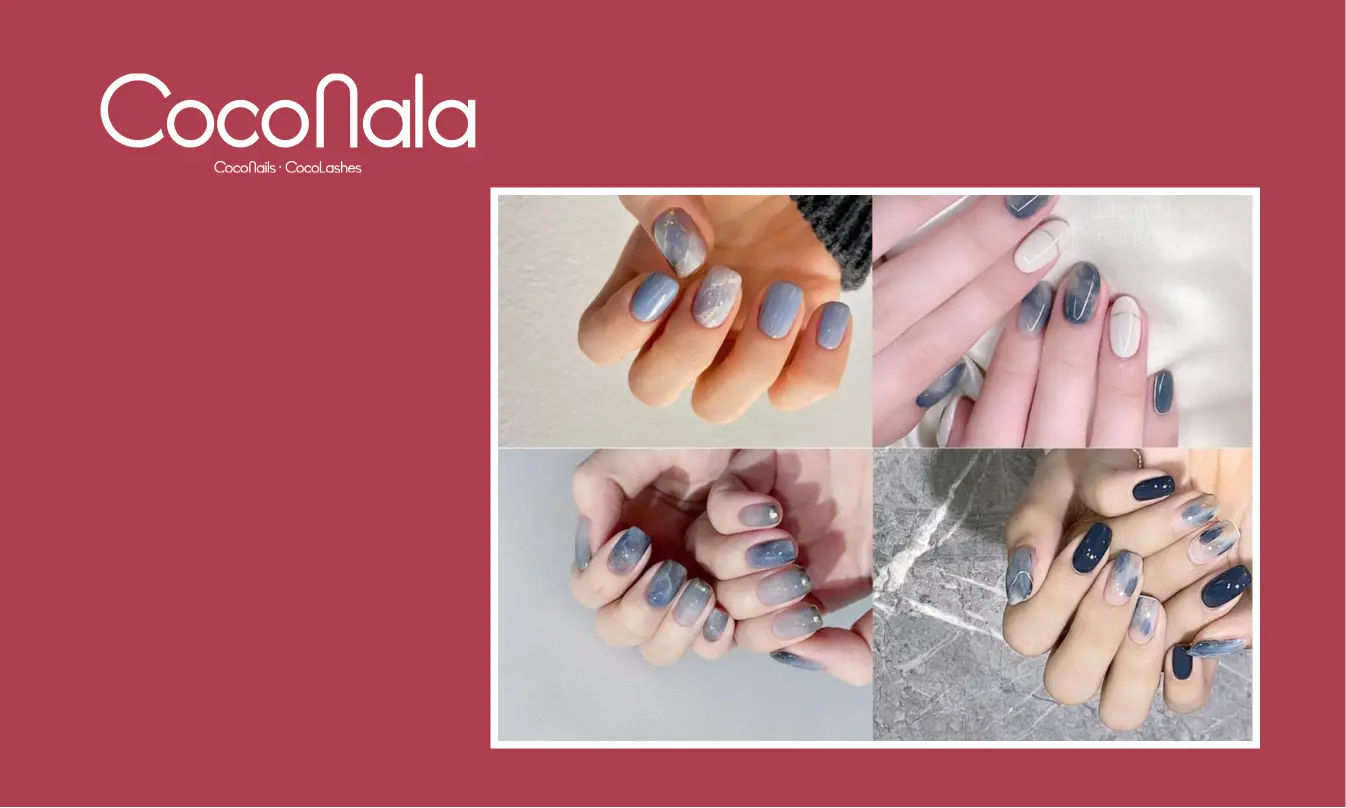 Top những mẫu nail loang vân đá đẹp, sang chảnh mà nàng nên thử một lần