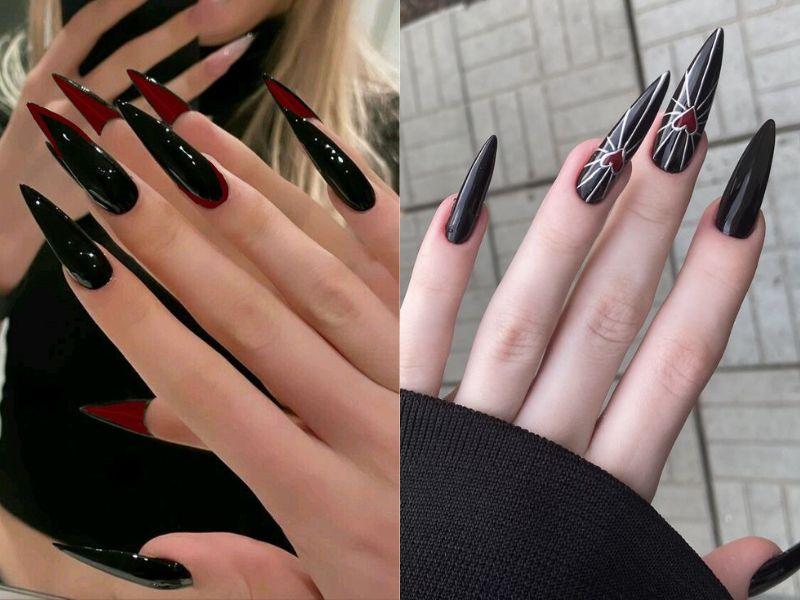 20+ mẫu nail nhọn cá tính, dẫn đầu xu hướng hiện nay