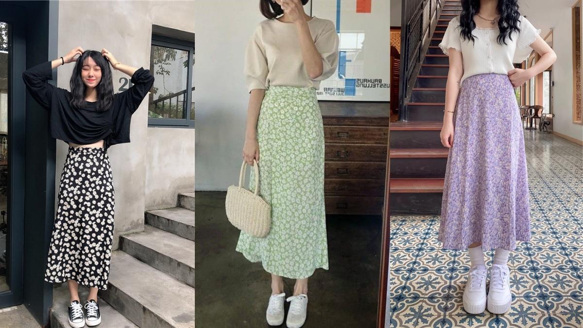 9 bí quyết phối đồ với chân váy hoa nhí cho nàng sành điệu