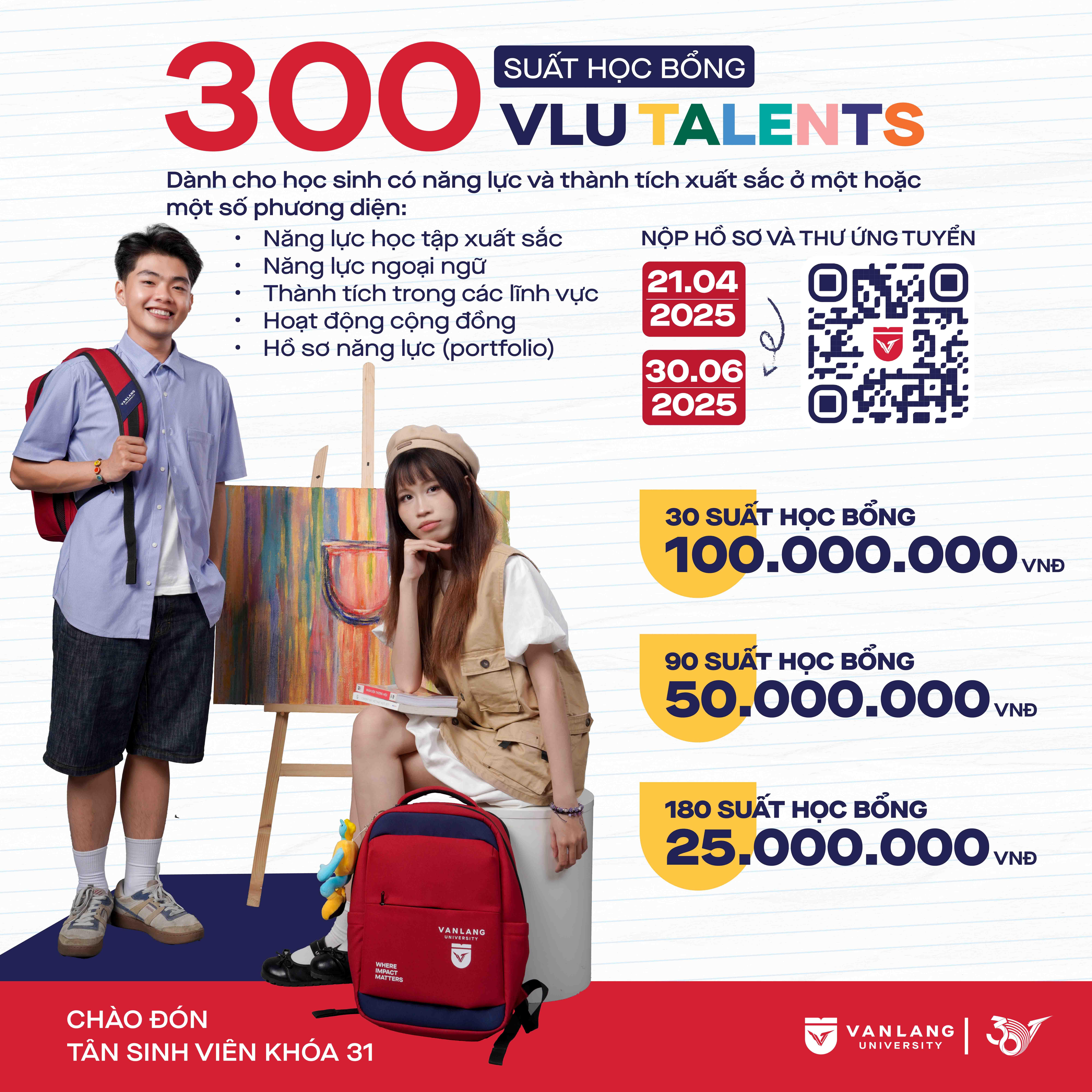 Trường Đại học Văn Lang công bố hơn 8.000 suất học bổng tuyển sinh năm 2025