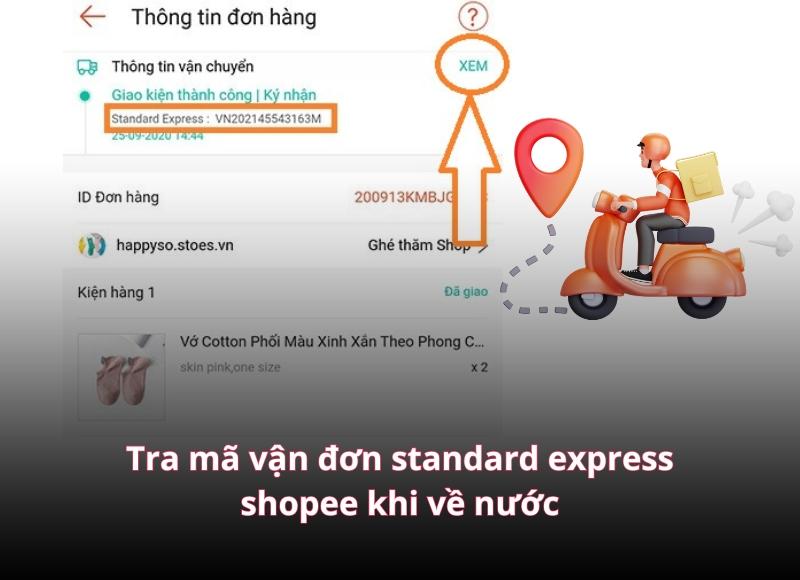 Cách Tra Mã Vận Đơn Standard Express Shopee Như Thế Nào? 