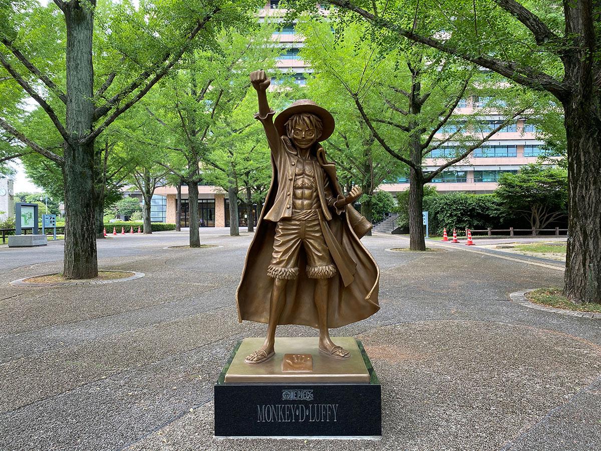 Đến Kumamoto “săn” tượng các nhân vật One Piece