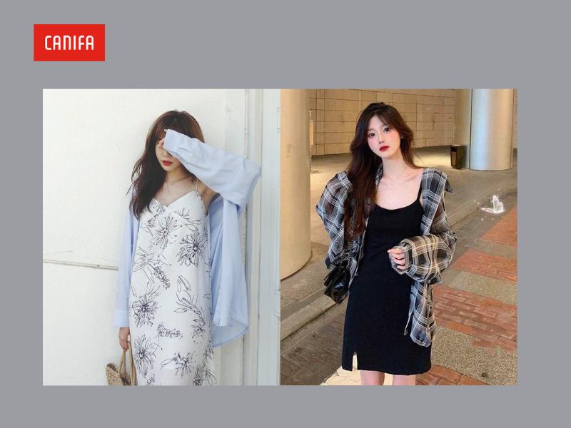 10+ Cách Phối Đồ Với Váy 2 Dây Cực Xinh, Sang Cho Nàng