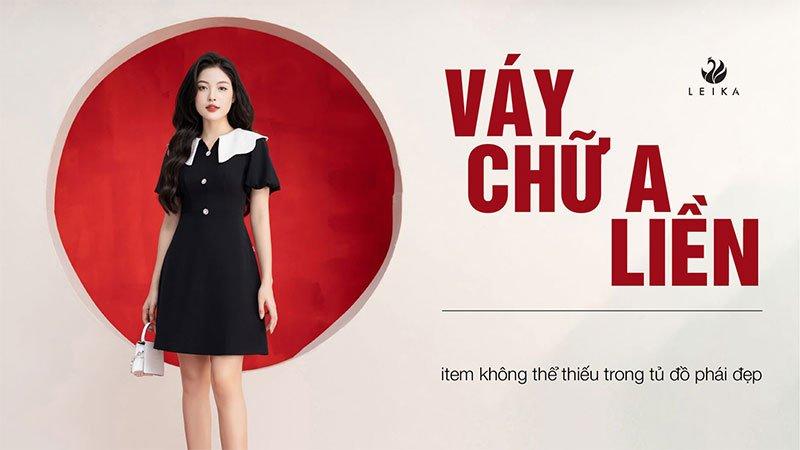 Váy chữ A liền – item không thể thiếu trong tủ đồ phái đẹp