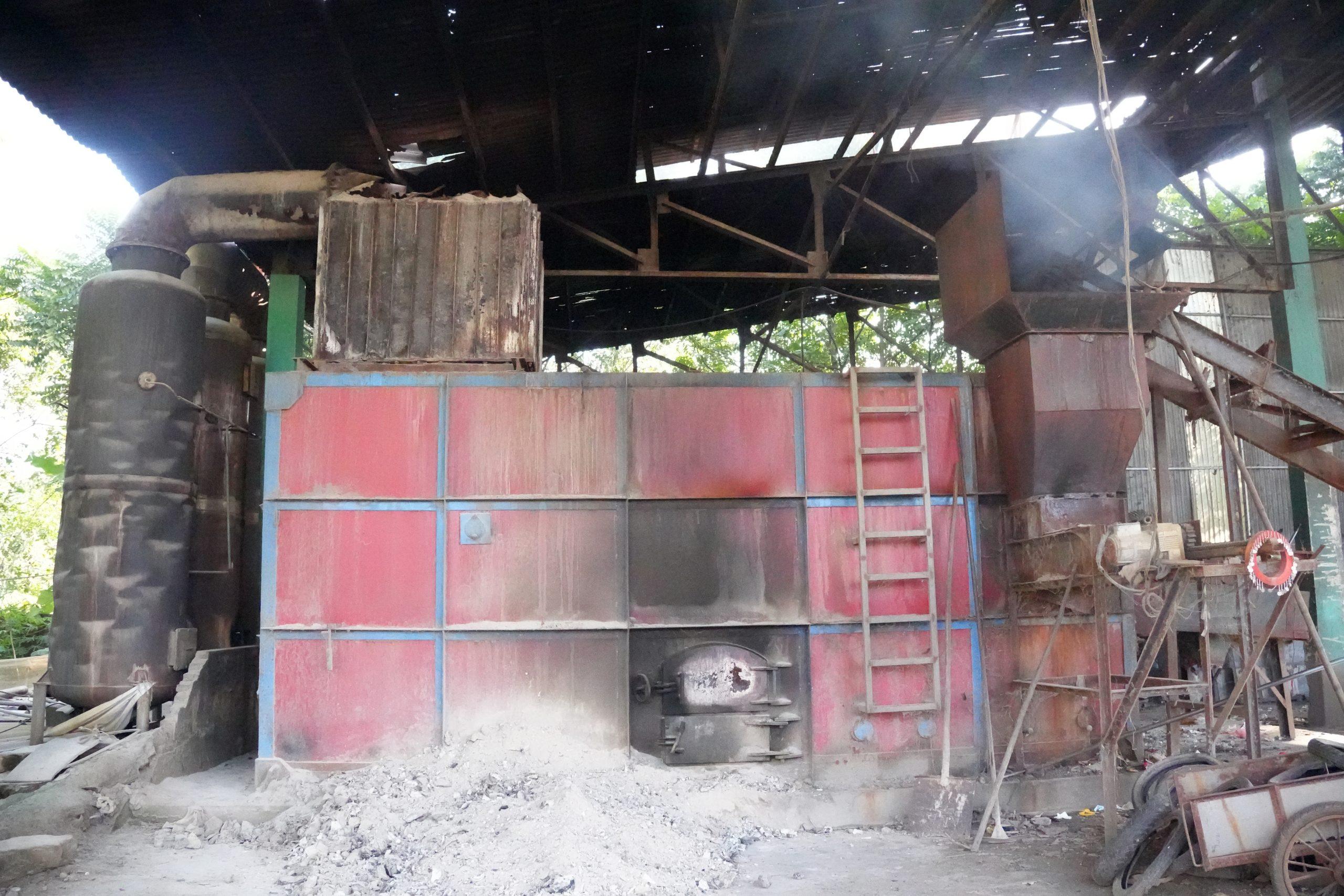 Lò đốt rác thải sinh hoạt CNC-1000A xã Xăm Khoè, huyện Mai Châu, tỉnh Hòa Bình