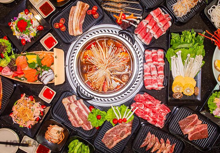 Buffet Nướng Lẩu Menu 268K Tặng Tôm Hùm Sang Chảnh Tại 668 BBQ & Hotpot