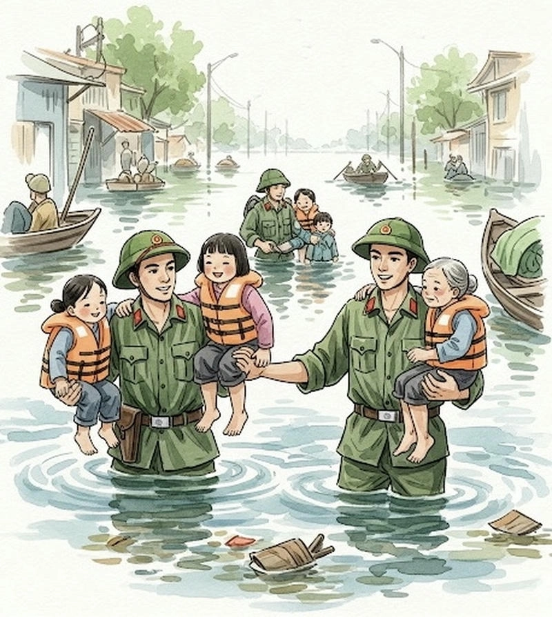 51+ Mẫu tranh vẽ chú bộ đội đẹp, đơn giản và ý nghĩa