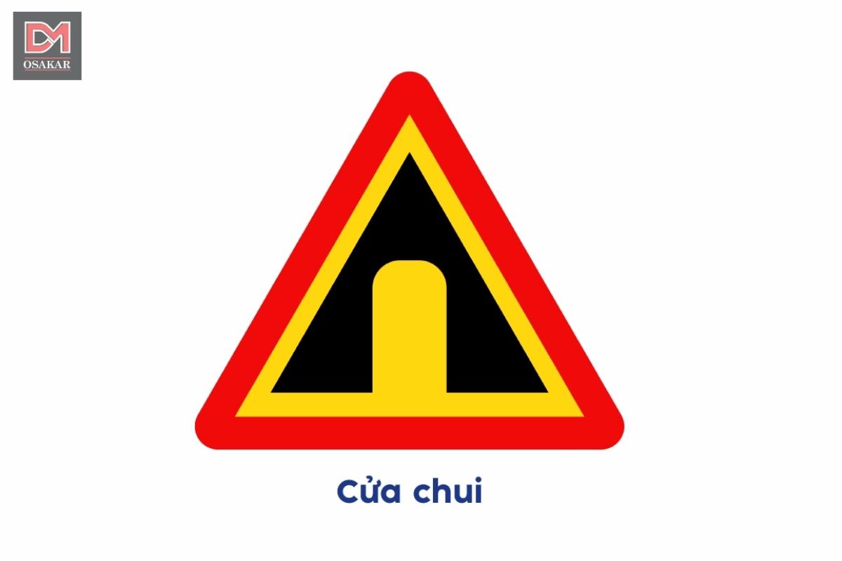 Biển báo cửa chui là gì? Phân biệt với biển đường hầm, cầu vồng