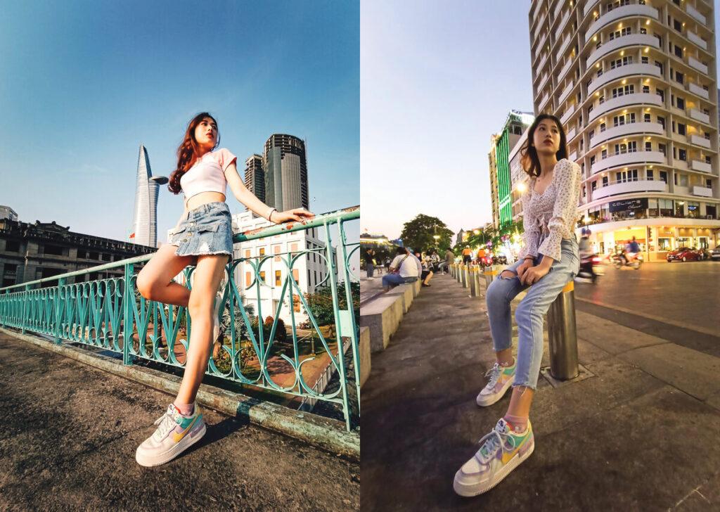 3 tips cách chụp ảnh hack dáng, chân dài miên man