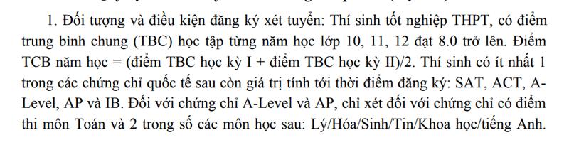 Cách tính điểm xét tuyển Đại học Bách Khoa Hà Nội HUST 2025