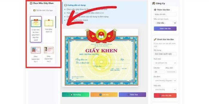 Hướng dẫn chế ảnh giấy khen, trào lưu trao bằng khen cho học sinh giỏi mới