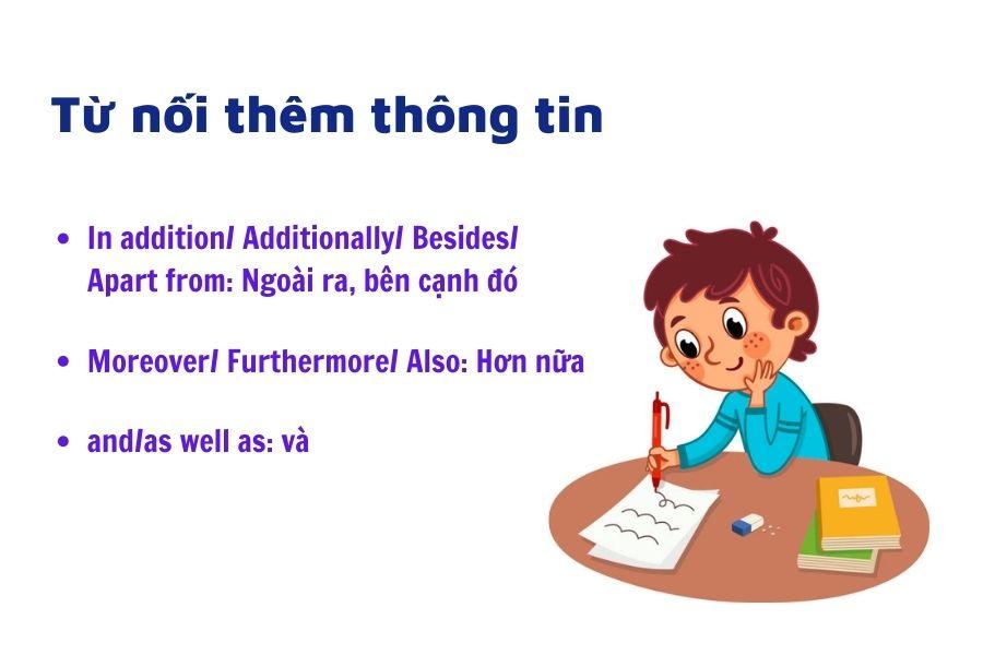 Tổng hợp những từ nối trong Writing IELTS Task 1 bạn cần nắm