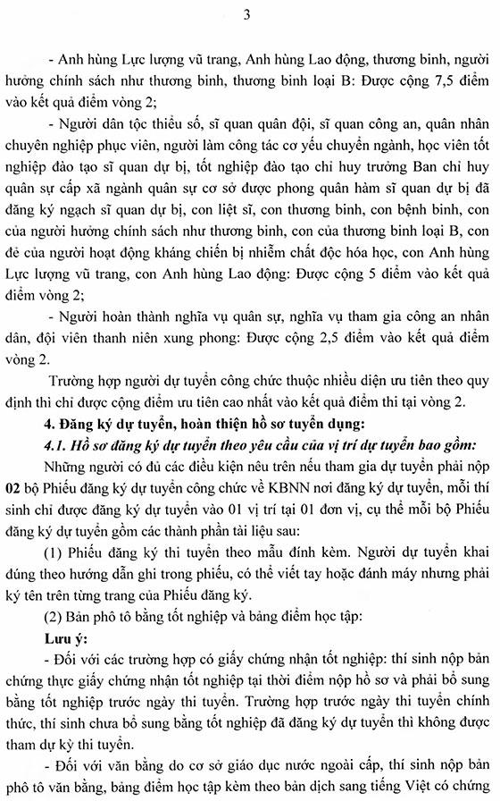 Thông báo mở lớp ôn thi công chức