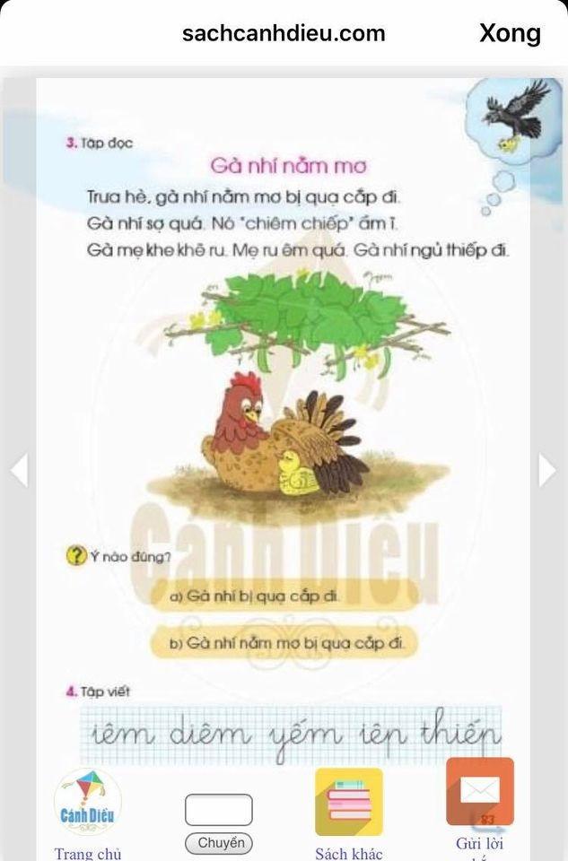 Sách Tiếng Việt 1 bộ Cánh Diều có nhiều từ ngữ hoàn toàn xa lạ với học sinh