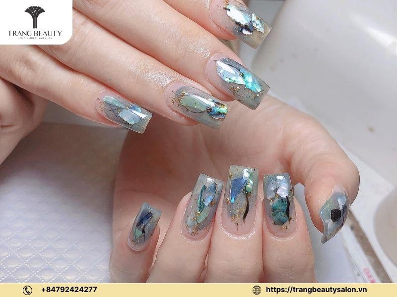 100+ mẫu nail ẩn xà cừ đẹp sang trọng, lung linh nhất