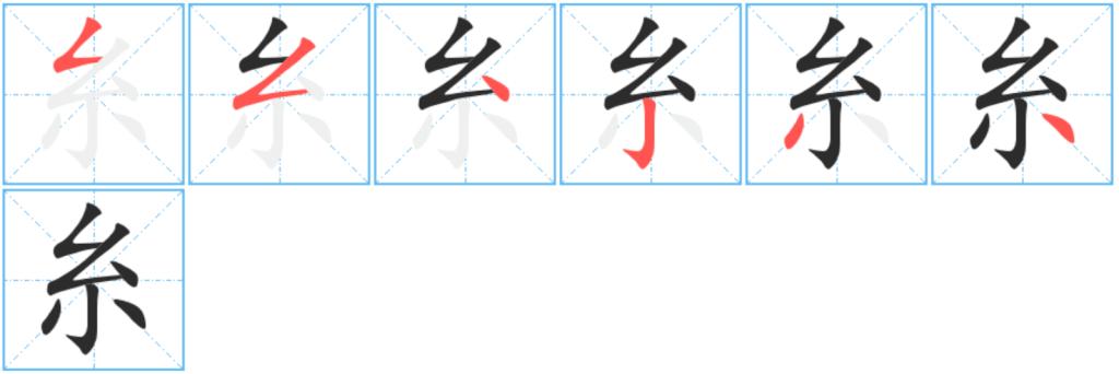 Bộ Mịch Trong Tiếng Trung (糸/糹/纟): Ý Nghĩa, Cách Viết Và Ứng Dụng